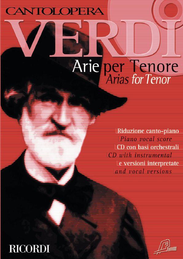 Cantolopera - Arie Per Tenore - Piano Vocal Score and CD with instrumental and vocal versions - tenor a klavír